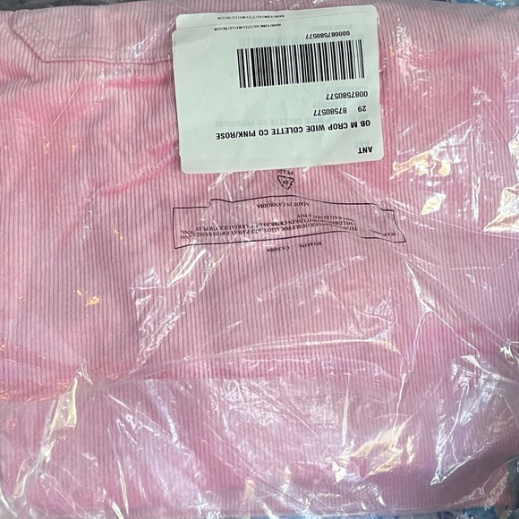 NWT Anthropologie Maeve The Colette Cropped Wide-Leg Corduroy Pants - Picture 12 of 14